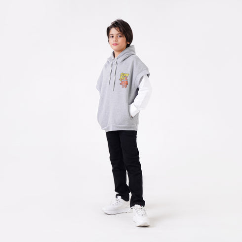 SCOOBY DOO PRINTED PULLOVER HOODIE